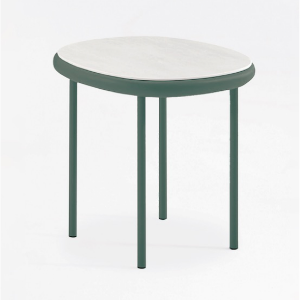 Dark green side table deals