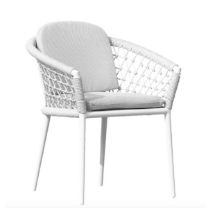 White cushion dining chairs sale